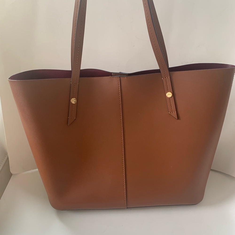 J. Crew Devon bonded leather tote - Picture 3 of 7